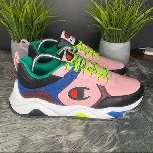 Champion 93 Eighteen Block Pink